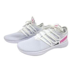 Puma Star Vital Lace Up Mesh Trainer Running Sneakers 6.5 Women's White & Pink